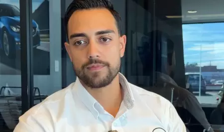 Juan Diego Gil, joven venezolano que radica en Hermosillo desde hace dos a�os.