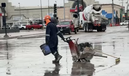 Construcci�n de paso a desnivel