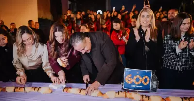 La Rosca de Reyes m�s grande de la H