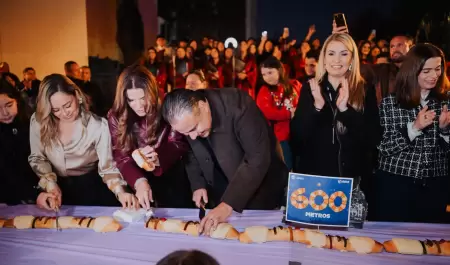 La Rosca de Reyes m�s grande de la H