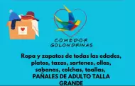 Comedor Golondrinas realizar� Colecta Solidaria el 18 de enero