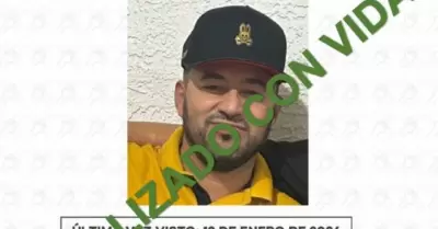 Localizan con vida a V�ctor Hugo