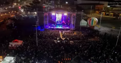 Concierto de Moenia en el Festival del Globo