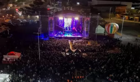 Concierto de Moenia en el Festival del Globo