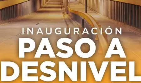 Inauguraci�n del paso a desnivel de Colosio y Solidaridad