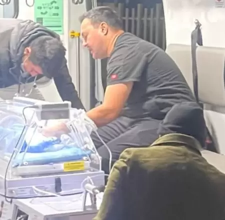 Abandonan a reci�n nacido en campo agr�cola de Miguel Alem�n