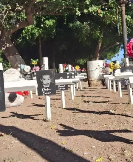 Memorial de v�ctimas del incendio en la Guarder�a ABC