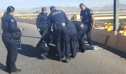 Rescatan a mujer que intent� atentar contra su vida