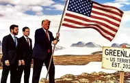 Entre mensajes y fotos con IA, Trump agrava pleito por Groenlandia