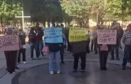 Manifestantes amenazan con bloquear accesos al FAOT por retrasos en regularizaci�n de terrenos