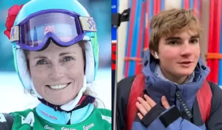 Sarah Schleper y Lasse Gaxiola