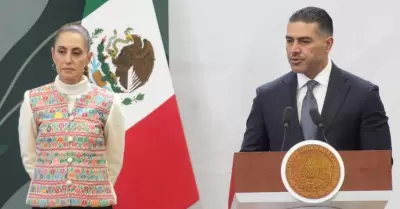 Omar Garc�a Harfuch, secretario de Seguridad y Protecci�n Ciudadana.