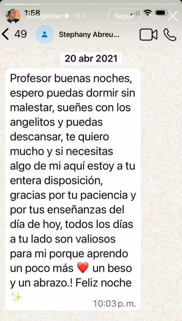 Julio Iglesias publica conversaciones con sus exempleadas