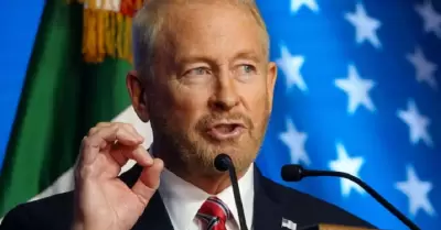 Ronald Johnson, embajador de Estados Unidos en M�xico.
