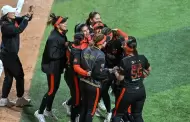 Naranjeros Softbol pegan primero en la capital y toman ventaja en la serie