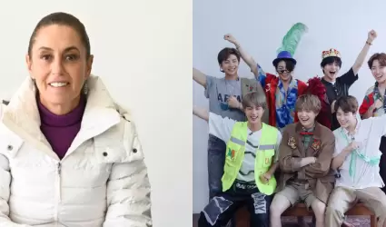 Claudia Sheinbaum, BTS