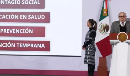 David Kershenobich, titular de la Secretar�a de Salud.