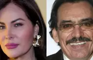 Arleth Ter�n se molesta con reporteros por preguntas sobre Joan Sebastian