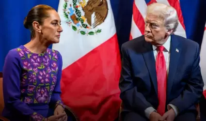 Claudia Sheinbaum y Donald Trump