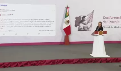 Presidenta Claudia Sheinbaum