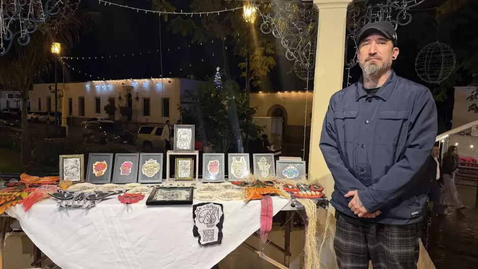 Francisco Mezaga, conocido como "Se�or Calavera"