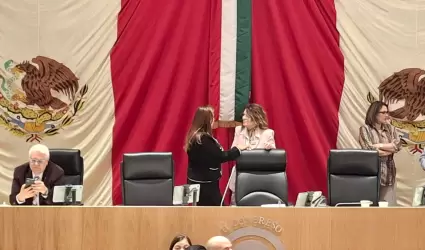 Alejandra L�pez Noriega es la nueva presidenta del Congreso de Sonora