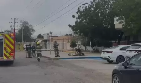 Fuga de gas en el Laboratorio Estatal de Salud P�blica