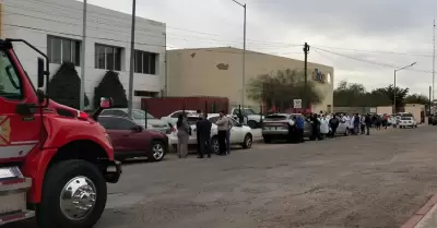Presunta fuga de gas registrada en el Laboratorio Estatal.
