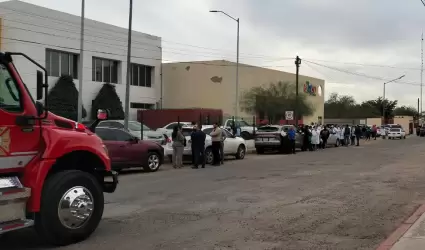 Presunta fuga de gas registrada en el Laboratorio Estatal.