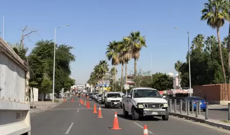 Cierres viales en Hermosillo