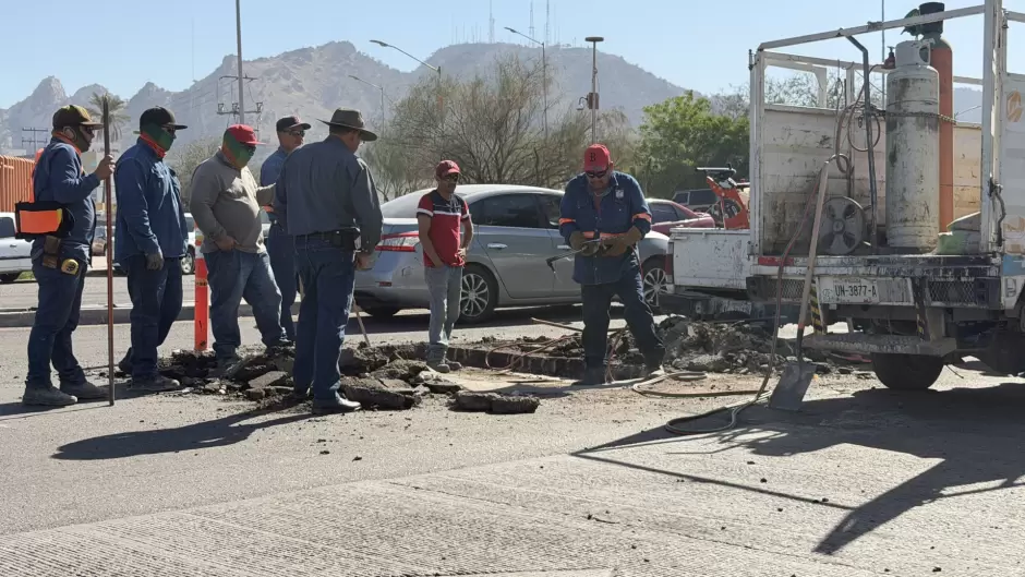 Cierres viales en Hermosillo