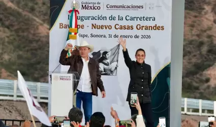 Alfonso Durazo y Claudia Sheinbaum