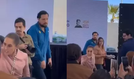 Sheinbaum llama la atenci�n a diputados de BC