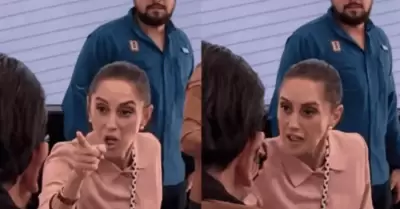 El enojo de la presidenta