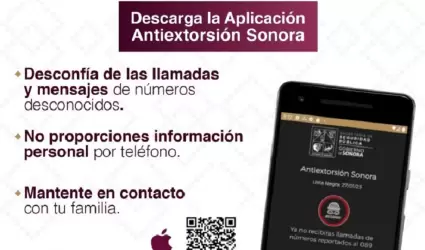Extorsi�n telef�nica en Sonora.