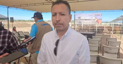 Sa�l Delgado Escalante, jefe de Fomento Agropecuario