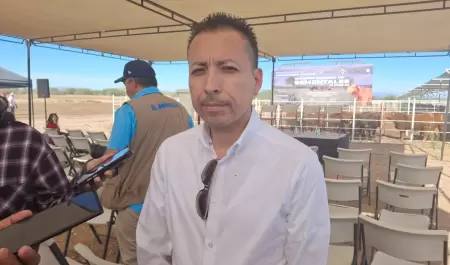 Sa�l Delgado Escalante, jefe de Fomento Agropecuario