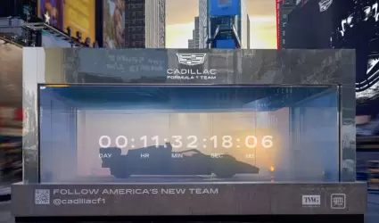 Cadillac presenta en NY el monoplaza que conducir� "Checo" P�rez