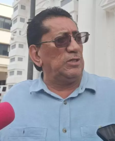 Heriberto Verdugo, delegado del Sindicato Minero Nacional