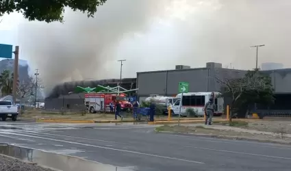 Incendio en Sam�s Club Hermosillo