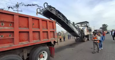 Arranca modernizaci�n de la carretera a Kino