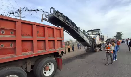 Arranca modernizaci�n de la carretera a Kino