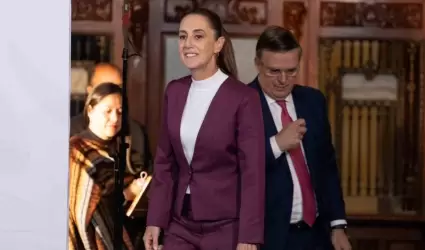 Claudia Sheinbaum y Marcelo Ebrard