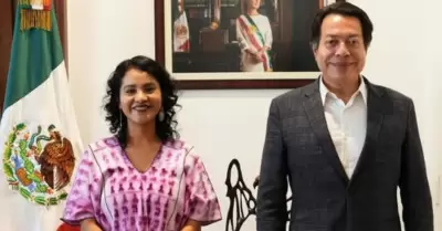 Nadia L�pez Garc�a y Mario Delgado