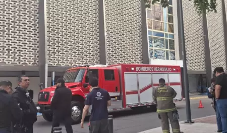 Explosi�n de transformador en oficinas de Isssteson