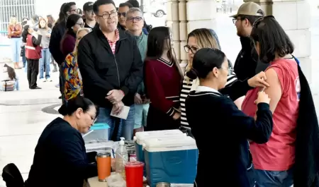 Vacunaci�n contra sarampi�n