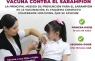 Vacuna contra sarampi�n es suficiente; cubrebocas no es obligatorio: Salud Sonora