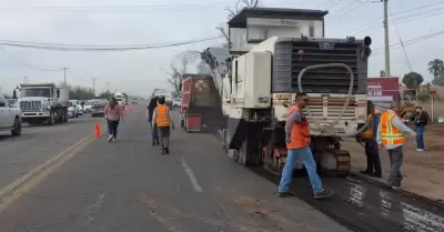 Modernizaci�n de carretera a Bah�a de Kino