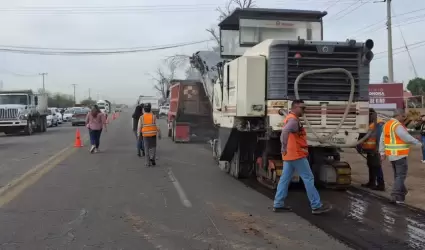 Modernizaci�n de carretera a Bah�a de Kino