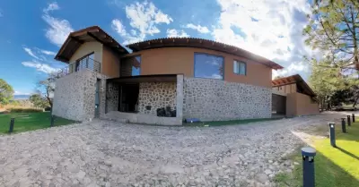 Aspectos de Tapalpa Country Club, lugar donde viv�a presuntamente "El Mencho".